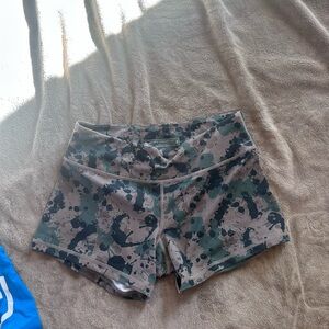 Born Primitive Splatter Print Women's Athletic Shorts